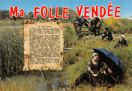 85-VENDEE FOLKLORE FOLLE VENDEE-N°T2765-A/0397 - Other & Unclassified