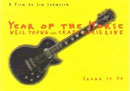 Carte Postale (Tower Records) Year Of The Horse (cinéma Film De Jim Jarmusch - Affiche) Neil Young And Crazy Horse Live - Posters On Cards