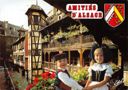 67-ALSACE FOLKLORE PAYS DES CIGOGNES-N°T2765-D/0305 - Autres & Non Classés