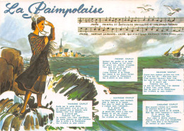 22-PAIMPOL FOLKLORE LA PAIMPOLAISE-N°T2765-C/0391 - Paimpol