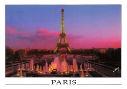 75-PARIS LA TOUR EIFFEL-N°T2768-C/0335 - Autres & Non Classés