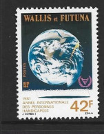 Wallis & Futuna Islands 1981 IYD Disabled Year 42 Fr Single MNH - Ungebraucht