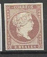 Spain Mnh ** Original Gum 1856 140 Euros No Watermark - Ungebraucht