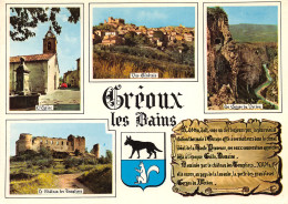 04-GREOUX LES BAINS-N°T2772-C/0121 - Gréoux-les-Bains