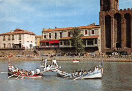 34-AGDE FOLKLORE JOUTES SUR L HERAULT-N°T2772-D/0141 - Autres & Non Classés