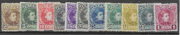 Spain Mh * Original Gum (only 50c No Gum) 1901 (set Without 4 And 10 Ptas) Still Over 330 Euros - Nuovi