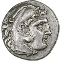 Alexandre III Le Grand, Drachme, Ca. 310-301 BC, Lampsaque, Argent, TTB - Greek