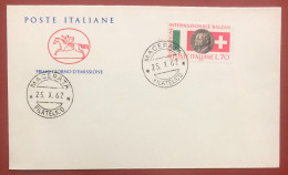 ITALY - FDC - 1962 - International Balzan Foundation - FDC