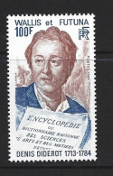 Wallis & Futuna Islands 1984 Diderot 100 Fr Single MNH - Unused Stamps