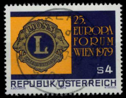 ÖSTERREICH 1979 Nr 1624 Zentrisch Gestempelt X80D942 - Used Stamps