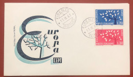 ITALY - FDC - 1962 - Europe - 7th Issue - FDC