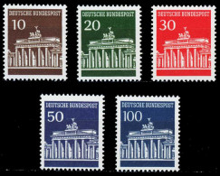 BRD DS BRAND. TOR Nr 506v-510v Postfrisch SF88F82 - Unused Stamps