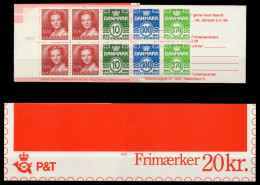 DÄNEMARK MARKENHEFT Nr MH 38 Postfrisch S02D5D2 - Postzegelboekjes