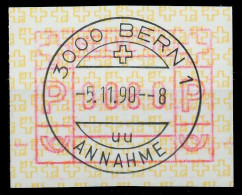 SCHWEIZ ATM A4 Nr 4 0080 Zentrisch Gestempelt X7E654A - Automatic Stamps