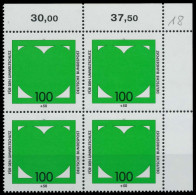 BRD 1994 Nr 1737 Postfrisch VIERERBLOCK ECKE-ORE X86536A - Unused Stamps