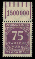 DEUTSCHES REICH 1923 INFLA Nr 276 W OR 1-5-1 Postfrisch X89C58E - Unused Stamps