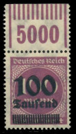 DEUTSCHES REICH 1923 INFLA Nr 289b OPD L A W OR X89C692 - Unused Stamps