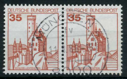 BRD DS BURGEN U. SCHLÖSSER Nr 1139 Zentrisch Gestempelt WAAG X92711E - Used Stamps
