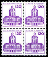 BRD DS BURGEN U. SCHLÖSSER Nr 1141 Postfrisch VIERERBLO S9884BA - Unused Stamps