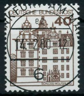 BRD DS BURGEN U. SCHLÖSSER Nr 1037 Zentrisch Gestempelt X92B9D2 - Used Stamps