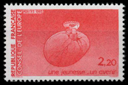 FRANKREICH DIENSTMARKEN EUROPARAT Nr 38 Postfrisch SAE3F32 - Mint/Hinged