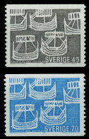 SCHWEDEN 1969 Nr 629A-630A Postfrisch SB042B2 - Unused Stamps