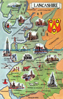 R162035 Lancashire. A Map - Monde