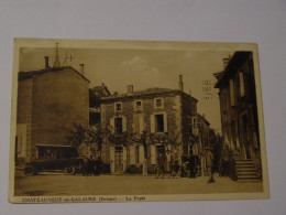 DROME-CHATEAUNEUF DE GALAURE-LA POSTE ANIMEE - Sonstige & Ohne Zuordnung