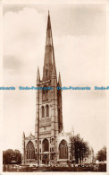 R162103 St. Wulframs Church. S. W. Grantham. Valentine. RP. 1937 - Monde