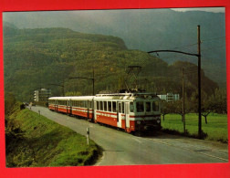VBC-26  Train AOMC Entre Collombey Et  Corbier En 1981. NC - Collombey-Muraz