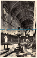 R162168 Choir Kings College Chapel. Cambridge. Valentine. RP - Monde