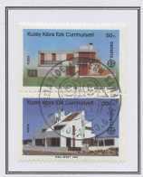 Chypre Turque - Cyprus - Zypern 1987 Y&T N°190 à 191 - Michel N°205C à 206C (o) - EUROPA - Se Tenant - Used Stamps