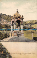 R162237 Memorial Drinking Fountain. Happy Valley. Llandudno. Woodbury. 1907 - World