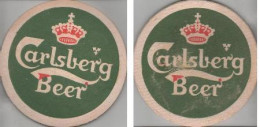 5001096 Bierdeckel Rund - Carlsberg Beer - Dick - Sous-bocks