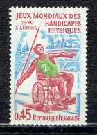 Jeux Mondiaux Des Handicapés Physiques à Saint-Etienne - Unused Stamps