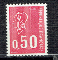 50 C Rouge Marianne De Béquet - Unused Stamps