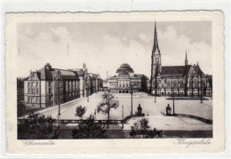 39033141 - Chemnitz Mit Koenigsplatz Gelaufen Von 1927 Kleiner Knick Oben Und Unten Links, Sonst Gut Erhalten. - Chemnitz