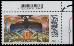 BRD BUND 2021 Nr 3594 Postfrisch ECKE-ORE X5291F6 - Unused Stamps