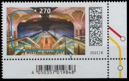 BRD BUND 2021 Nr 3594 Postfrisch ECKE-URE X5291FE - Unused Stamps