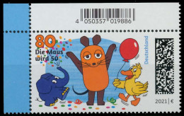 BRD BUND 2021 Nr 3596 Postfrisch ECKE-OLI X52BA1A - Unused Stamps