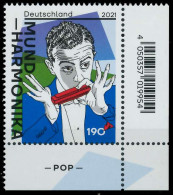 BRD BUND 2021 Nr 3601 Postfrisch ECKE-URE X52BB36 - Unused Stamps
