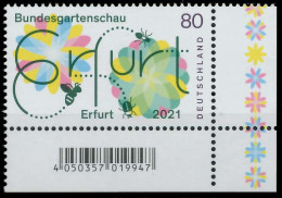 BRD BUND 2021 Nr 3600 Postfrisch ECKE-URE X52BAFA - Unused Stamps
