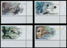 BRD BUND 2000 Nr 2094-2097 Zentrisch Gestempelt ECKE-URE X52BD42 - Used Stamps