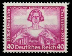 DEUTSCHES REICH 1933 Nr 507 Ungebraucht X52BE36 - Neufs