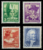 SCHWEIZ PRO JUVENTUTE Nr 281-284 Postfrisch X52BFEA - Unused Stamps