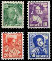 SCHWEIZ PRO JUVENTUTE Nr 306-309 Postfrisch X52BFF2 - Unused Stamps