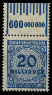 DEUTSCHES REICH 1923 INFLA Nr 319AWa OR 0-6-0 1 X52C0FE - Unused Stamps