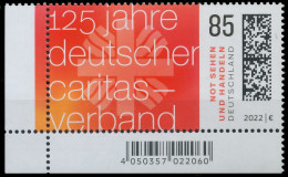 BRD BUND 2022 Nr 3726 Postfrisch ECKE-ULI X53AF46 - Unused Stamps