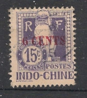 INDOCHINE - 1919 - Taxe TT N°YT. 22 - Dragon D'Angkor 6c Sur 20c Violet - Oblitéré / Used - Oblitérés