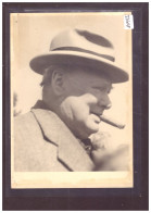 FORMAT 10x15cm - WINSTON CHURCHILL LORS DE SA VISITE A LAUSANNE - PHOTO: FONTANNAZ, OUCHY - TB - Characters